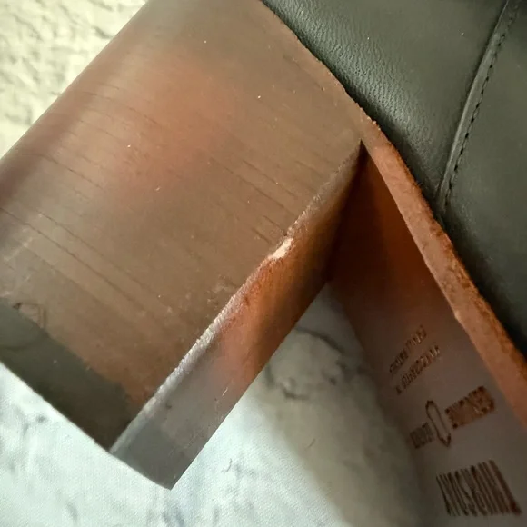 Thursday Boot Company Black Leather Heeled Boots - Picture 9 of 10